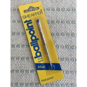 Vintage Sheaffer Ballpoint Pen Refill Blue Fine Point New Old Stock Sealed USA